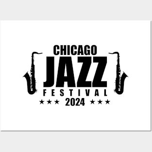 Chicago Jazz Festival 2024 Posters and Art